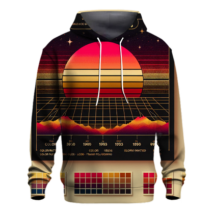 Chromatic Sunset Blast Hoodie