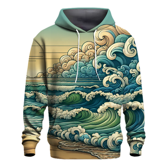 Ocean Waves Symphony Hoodie