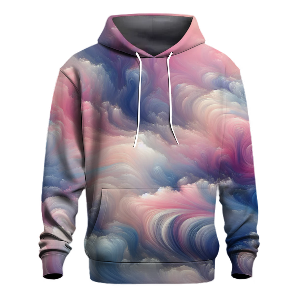 Pastel Dreamscape Tie-dye Design Hoodie