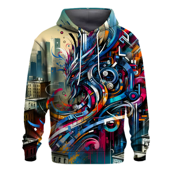 Urban Graffiti Explosion Hoodie