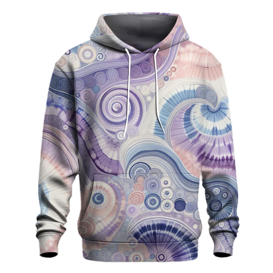 Lavender Bliss Tie-Dye Hoodie