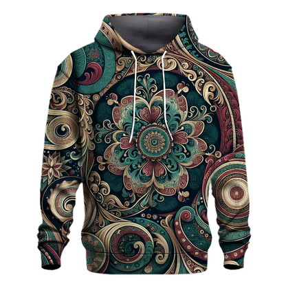 Mystic Paisley Paradise Hoodie