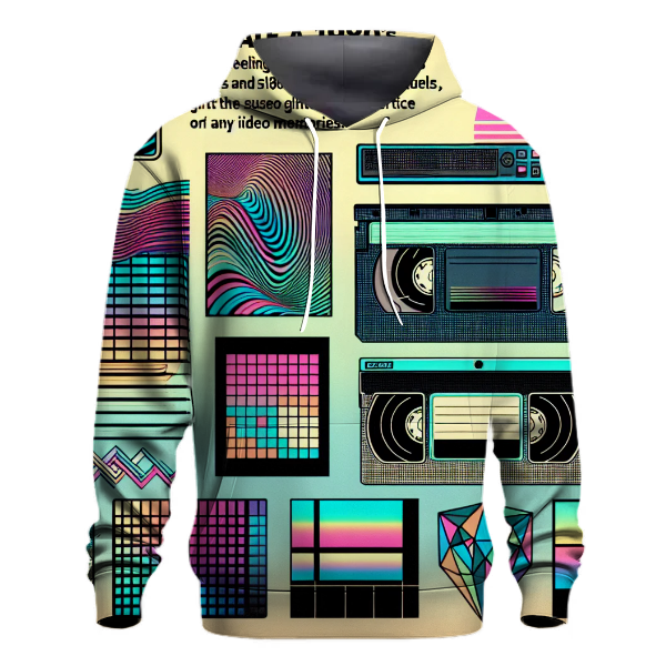 VHS Retro Waves Hoodie