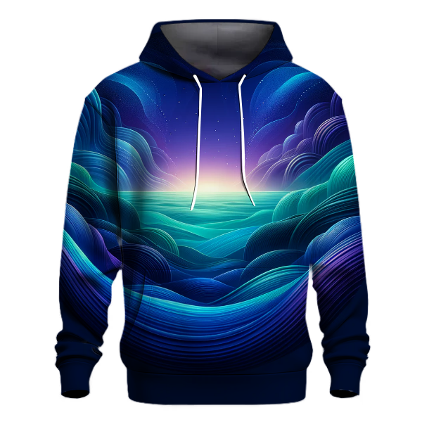 Midnight Ocean Gradient Hoodie