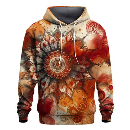 Bold Aztec Sunset Hoodie