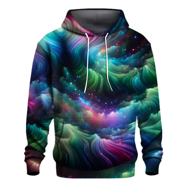 Cosmic Aurora Burst Hoodie