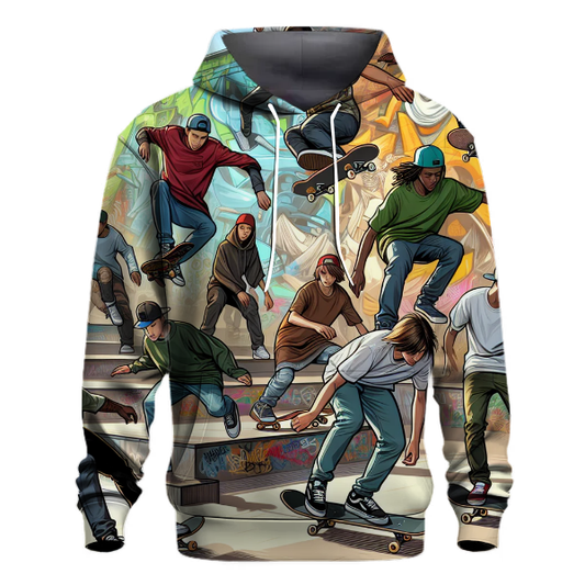 Skateboard Scene Hoodie