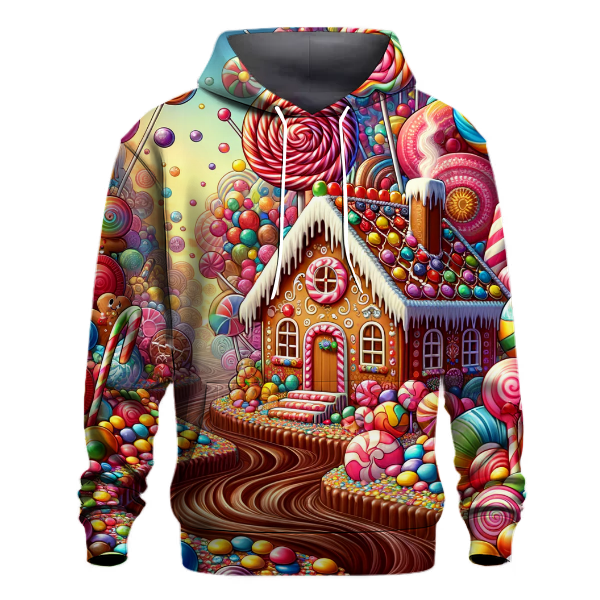 Whimsical Candyland Adventure Hoodie