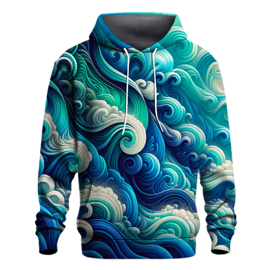 Tidal Bore Burst Hoodie