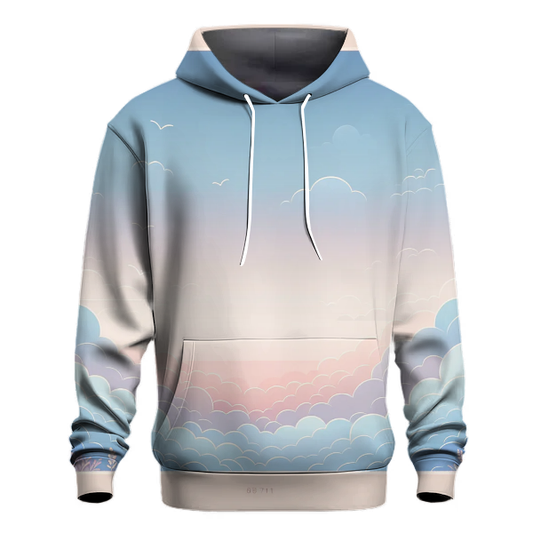 Whimsical Cloud Gradient Hoodie