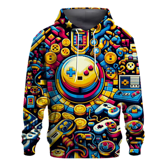 Classic Video Game Icons Hoodie