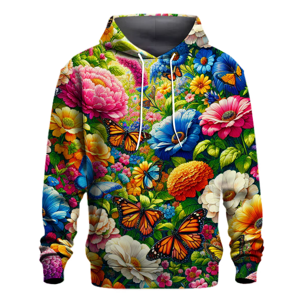 Charming Floral Fiesta Hoodie