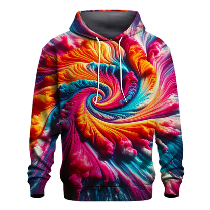 Electric Sunset Vortex Hoodie Lightweight Hoodies