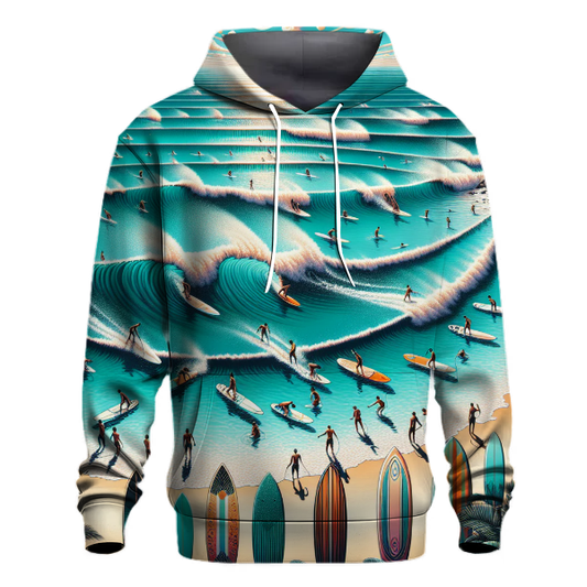 Surfing Wave Chaser Hoodie