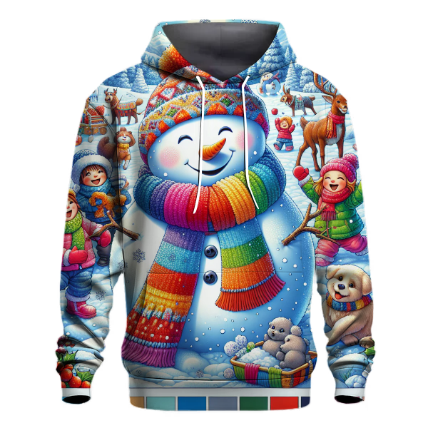 Frosty Friends Gathering Hoodie