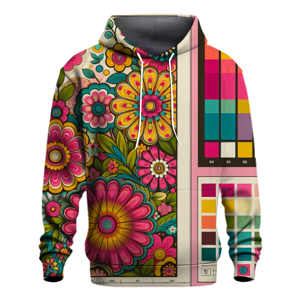 Funky Floral Daze Hoodie