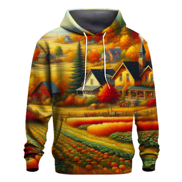 Rustic Autumn Retreat Hoodie