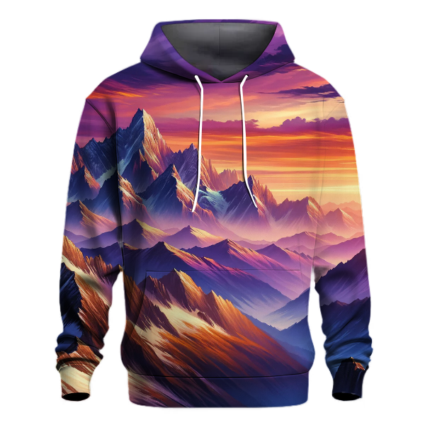 Majestic Mountain Range Hoodie