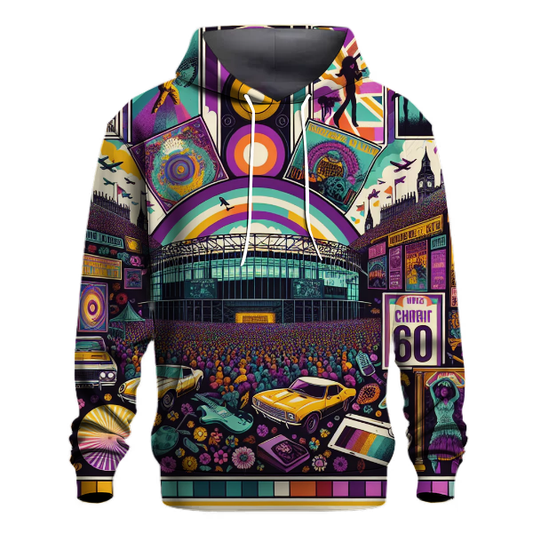 Vintage Festival Graphics Hoodie