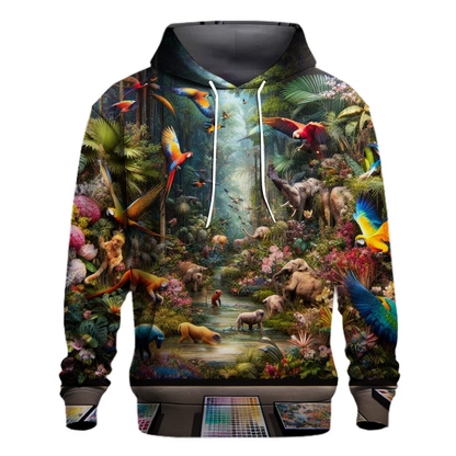 Mysterious Jungle Vibes Hoodie