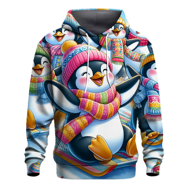 Holiday Penguin Parade Hoodie