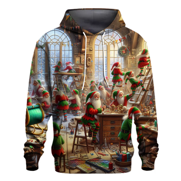 Elves' Magical Sleigh Shop Hoodie