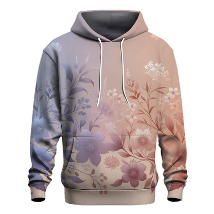 Floral Whisper Gradient Hoodie