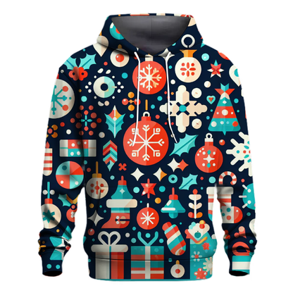 Jolly Holiday Greetings Hoodie