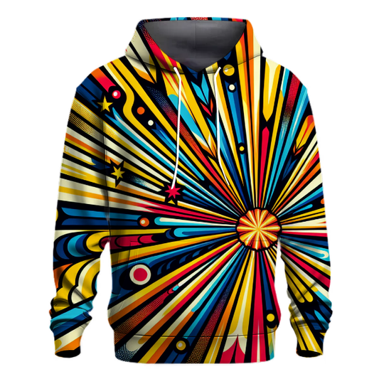 Colorful Starburst Hoodie