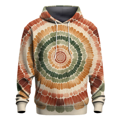 Earthy Tones Embrace Hoodie