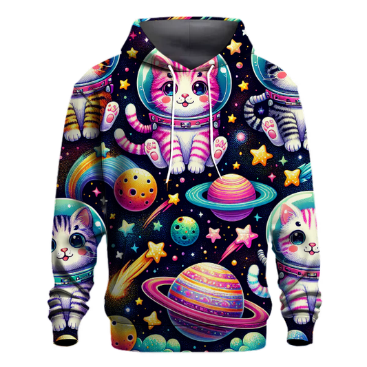 Galactic Cats Adventure Hoodie