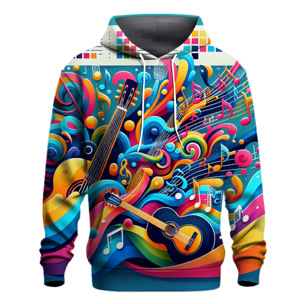 Dynamic Rhythm of Music Hoodie