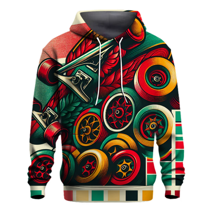 Retro Skater Style Hoodie