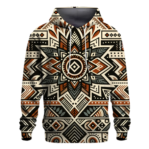 Bohemian Tribal Patterns Hoodie