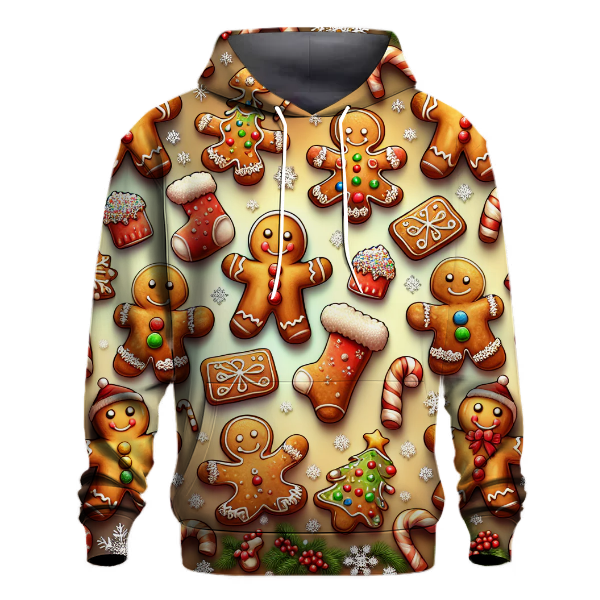 Charming Gingerbread Friends Hoodie