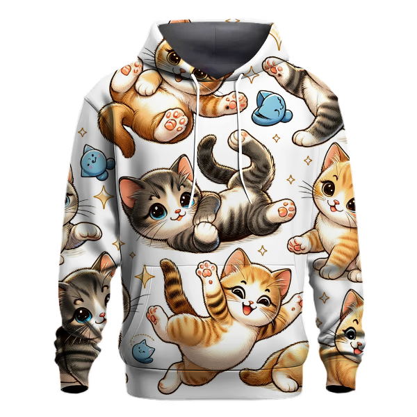 Cheerful Kittens Hoodie