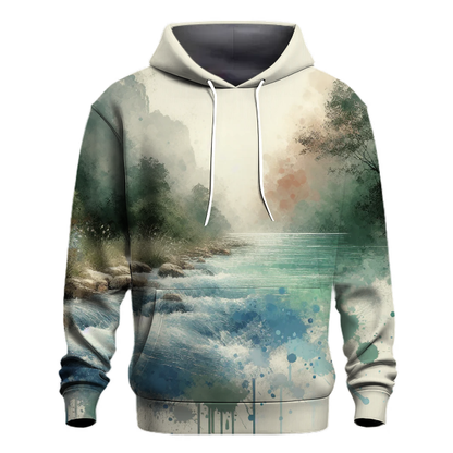 Mystic River Tie-dye Design Hoodie