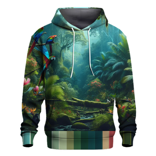 Vibrant Jungle Journey Hoodie