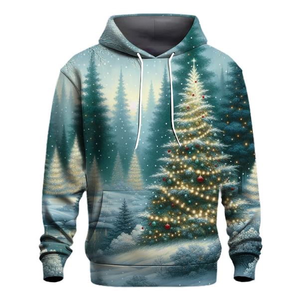 Merry Christmas in the Forest Hoodie