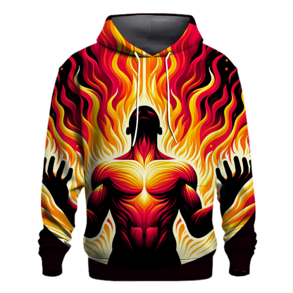 Fiery Passion Gradient Hoodie