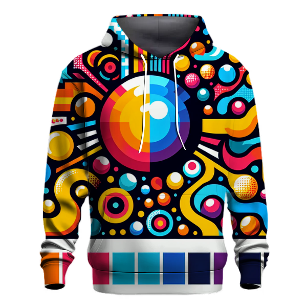 Electric 70s Color Burst Hoodie