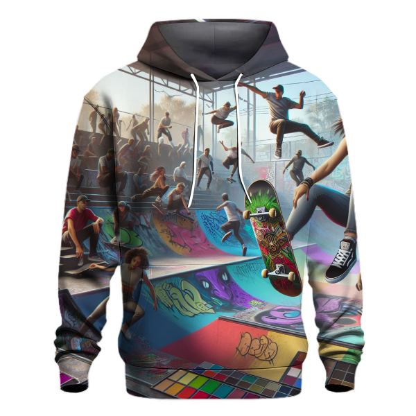 Skateboarding Energy Hoodie