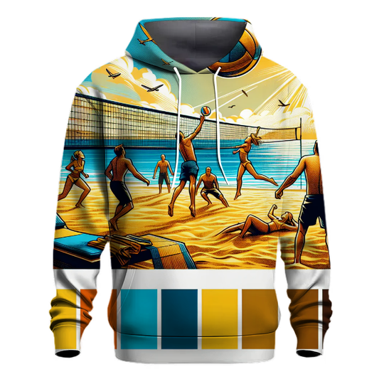 Beach Volleyball - California Hoodie