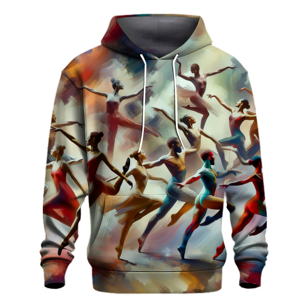 Dynamic Dance Movement Hoodie