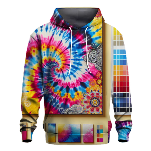 Groovy Tie-Dye Delight Hoodie