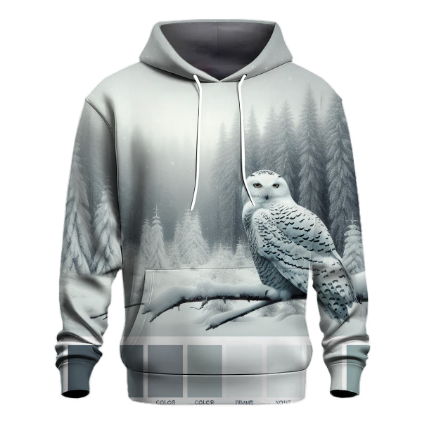 Snowy Owl Christmas Wisdom Hoodie