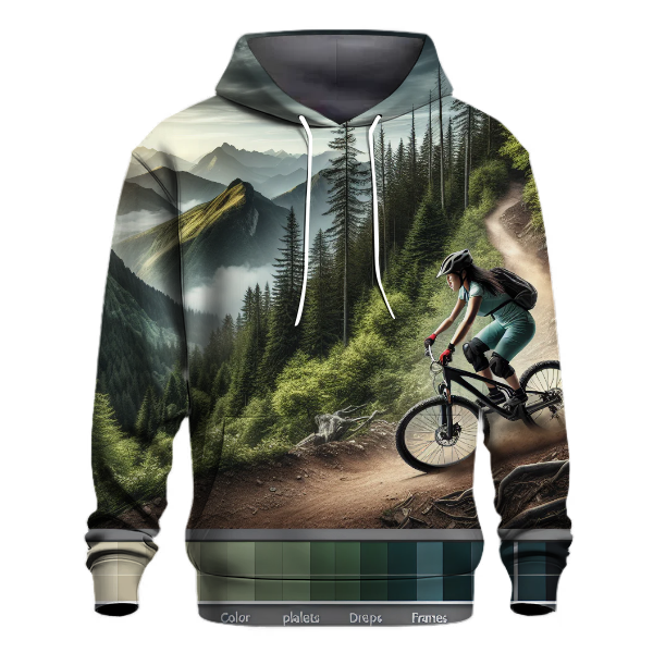 Mountain Biking Thrill Hoodie