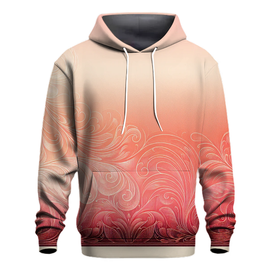 Blushing Rose Sunset Hoodie