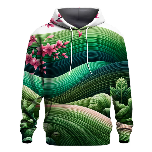 Lush Garden Gradient Hoodie