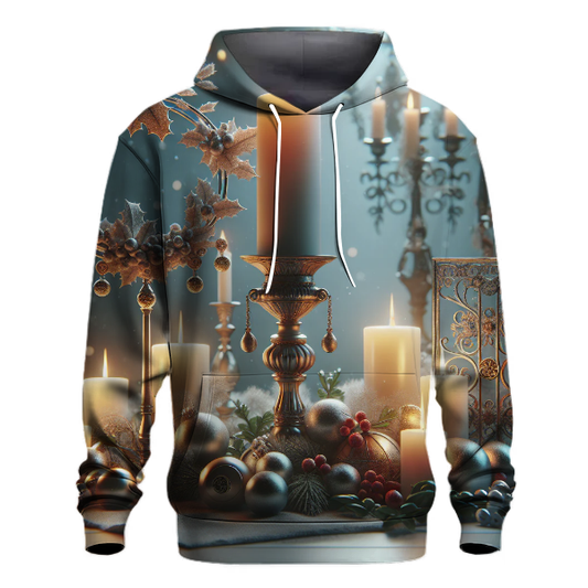 Festive Candlelight Magic Hoodie